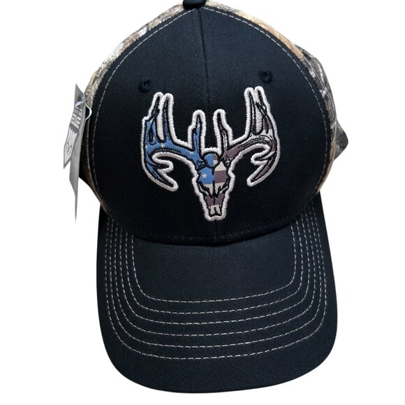 Buckwear Adjustable Hat Cap Camo Hunting Americana - Picture 1 of 5